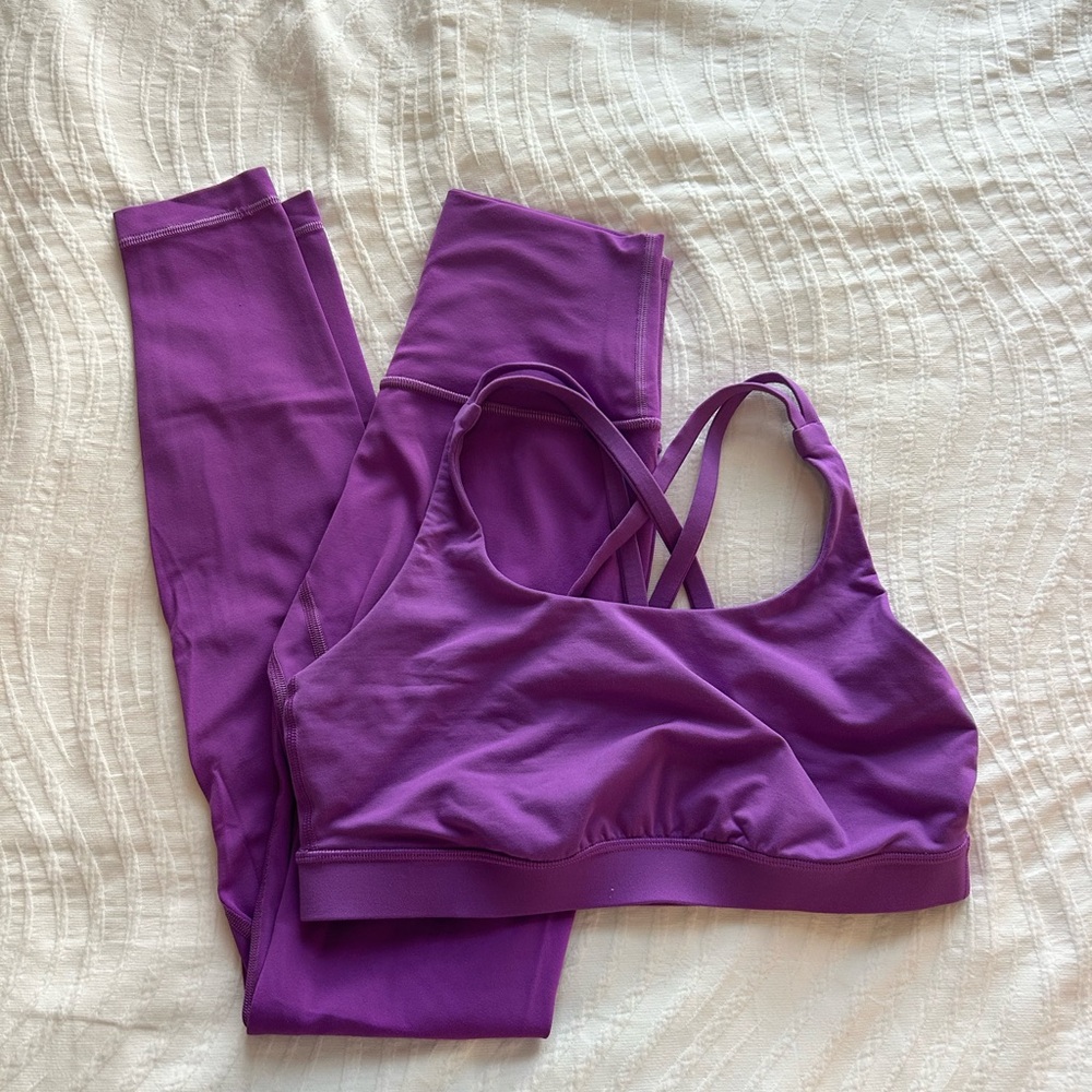 lululemon Align High Rise Pant 28” Moonlit Magenta - Picture 4 of 5
